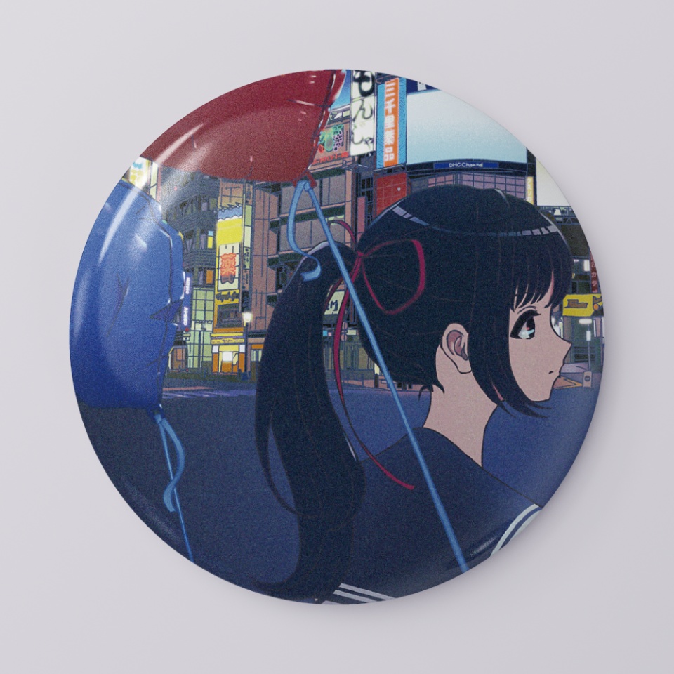 缶バッジ【not found】