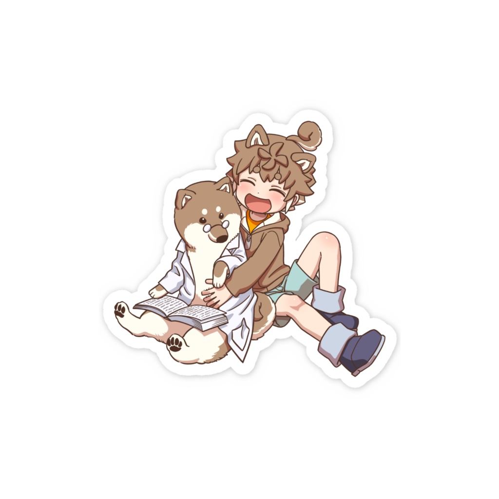 シバとシパソくんステッカー!