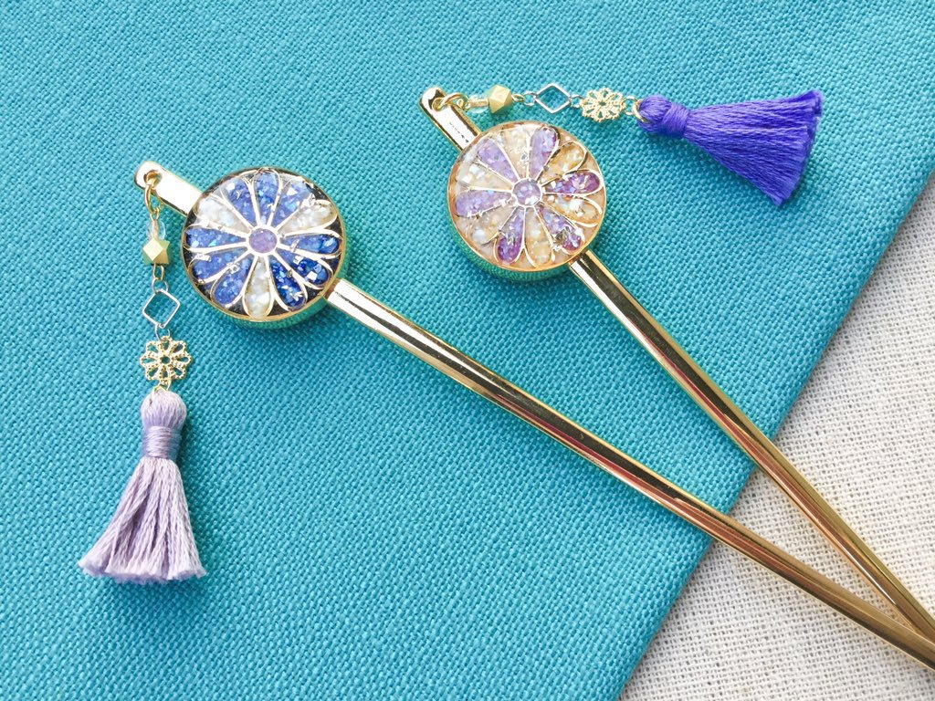 イメージカラー簪