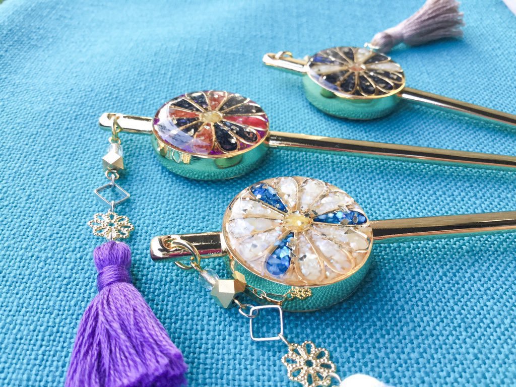 イメージカラー簪