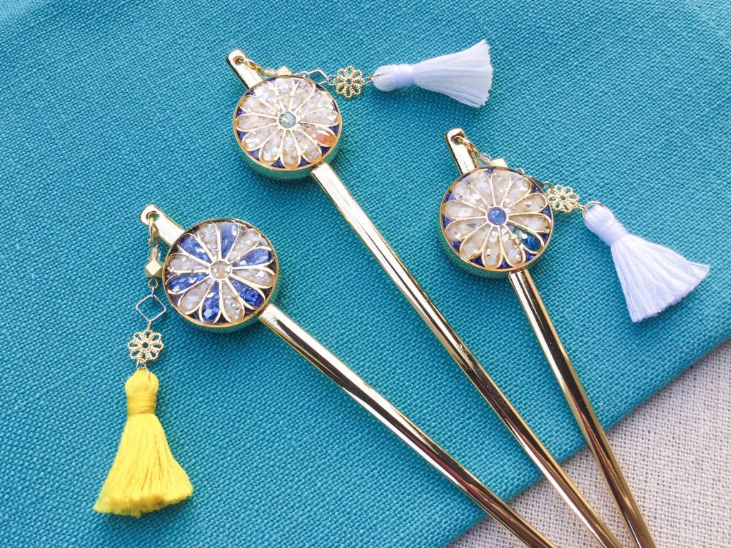 イメージカラー簪