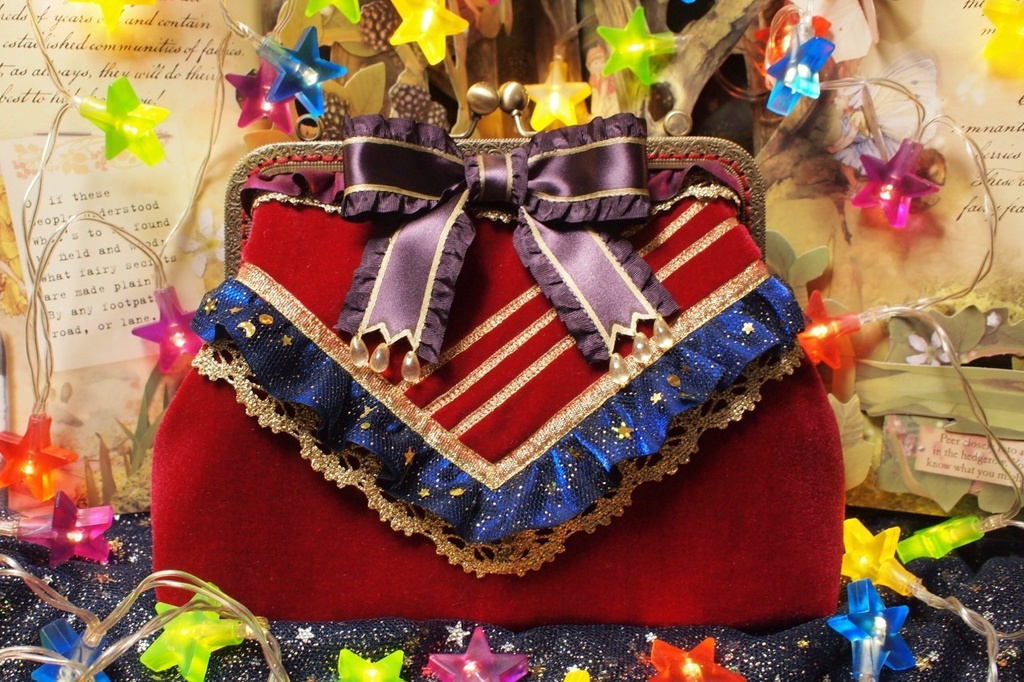 オトカ衣装モチーフがま口ポシェット