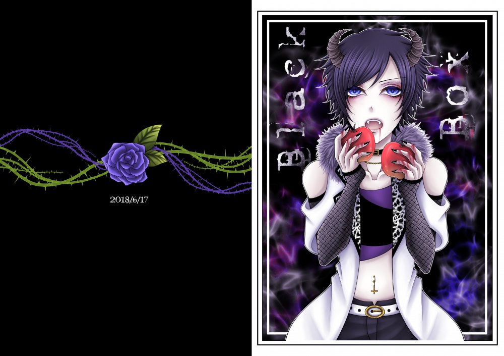 創作イラスト集 「Black Box」
