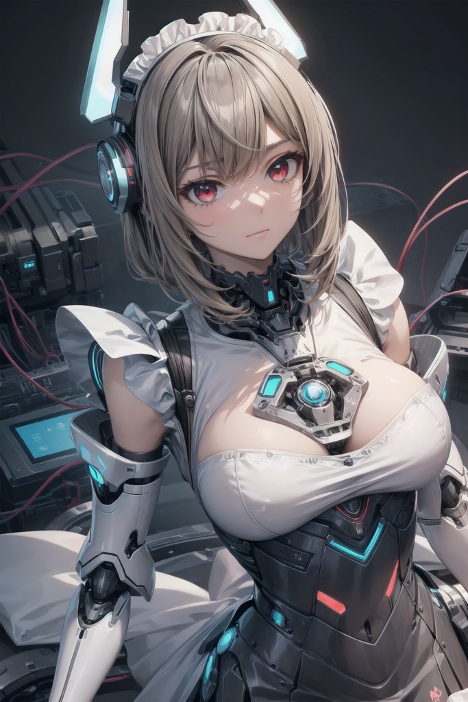 【AIイラスト集】ロボットメイド