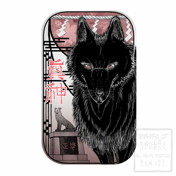 犬神　オリジナル缶バッジ