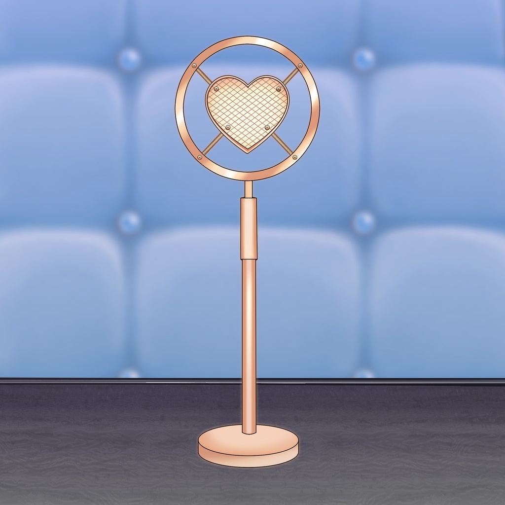 Retro Microphone VTuber Asset