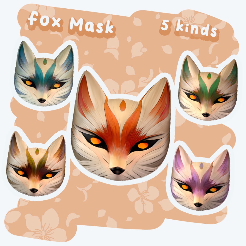 Fox Mask V02 - フォックスマスク V02