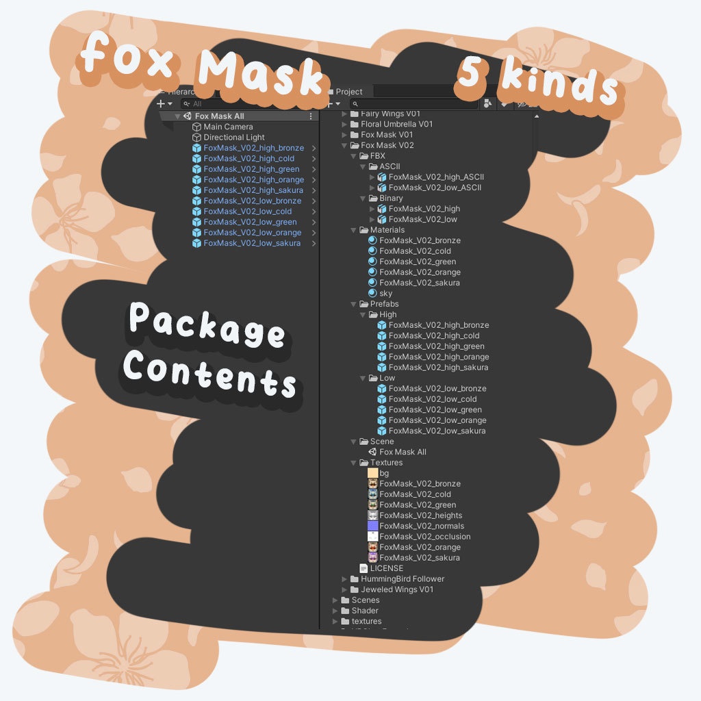 Fox Mask V02 - フォックスマスク V02