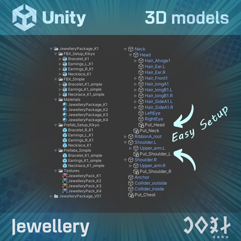 Jewellery Package K1 - ジュエリー・パッケージ K1