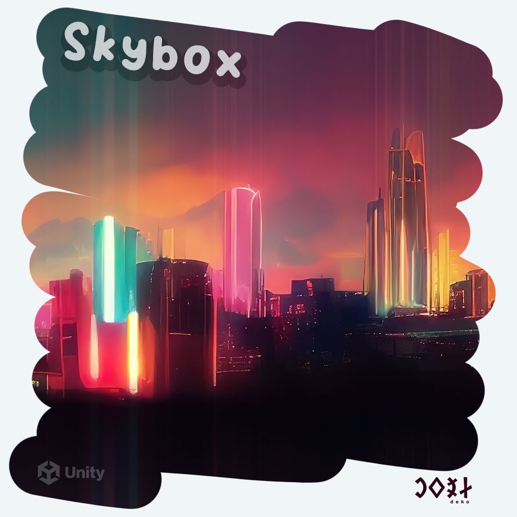 Neon City Skybox - ネオンシティのスカイボックス