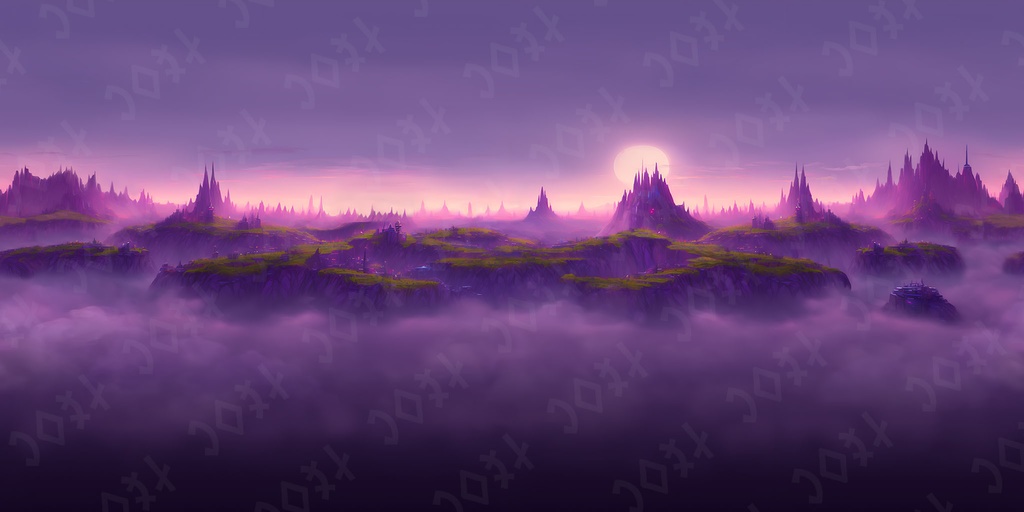 Fantasy Mountains Skybox - ファンタジーの山々 スカイボックス