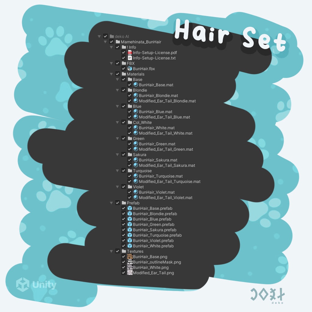 Hair Bun - お団子ヘア