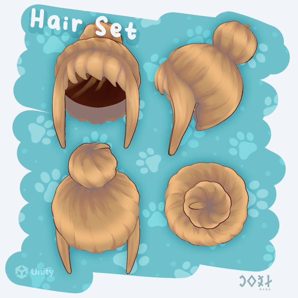 Hair Bun - お団子ヘア