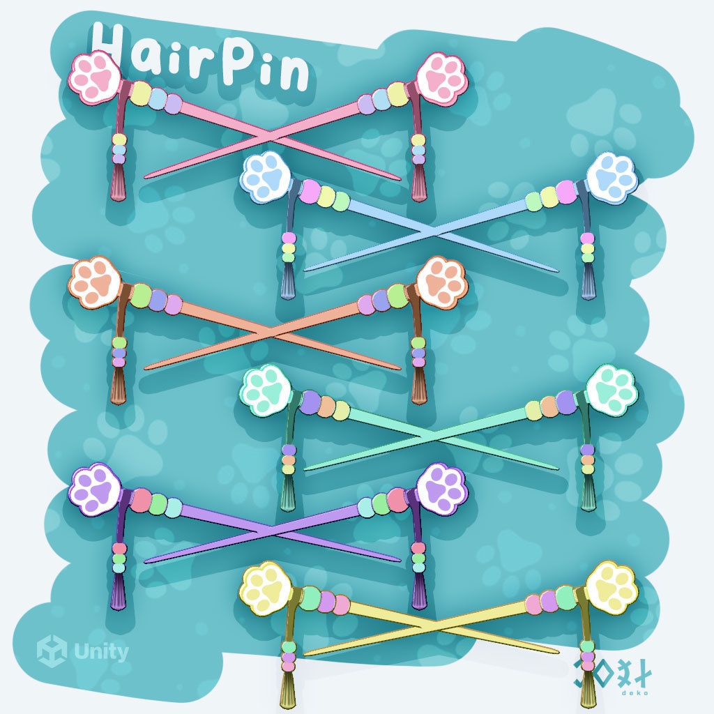 Paw HairPin - 簪