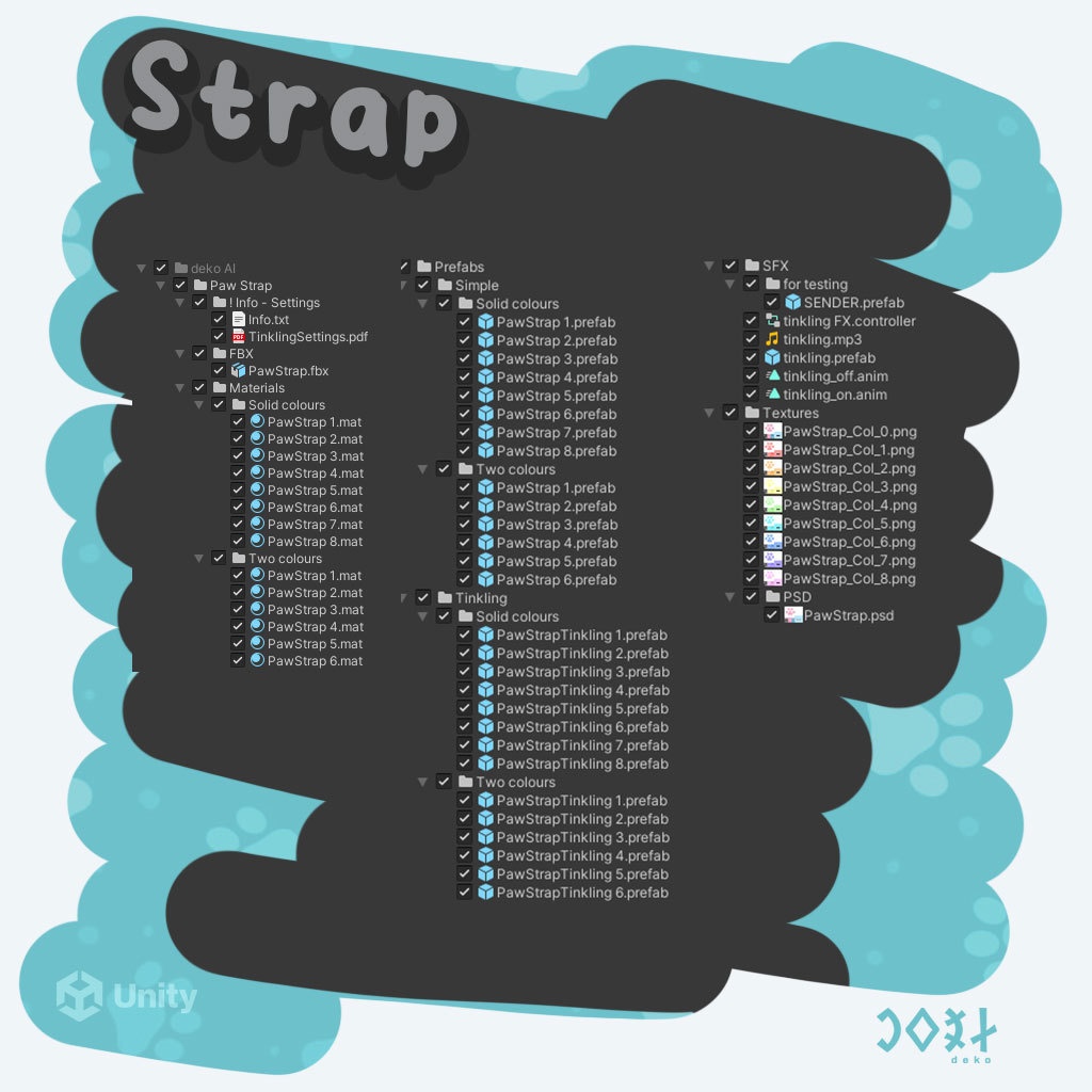 Paw Strap - ポーストラップ