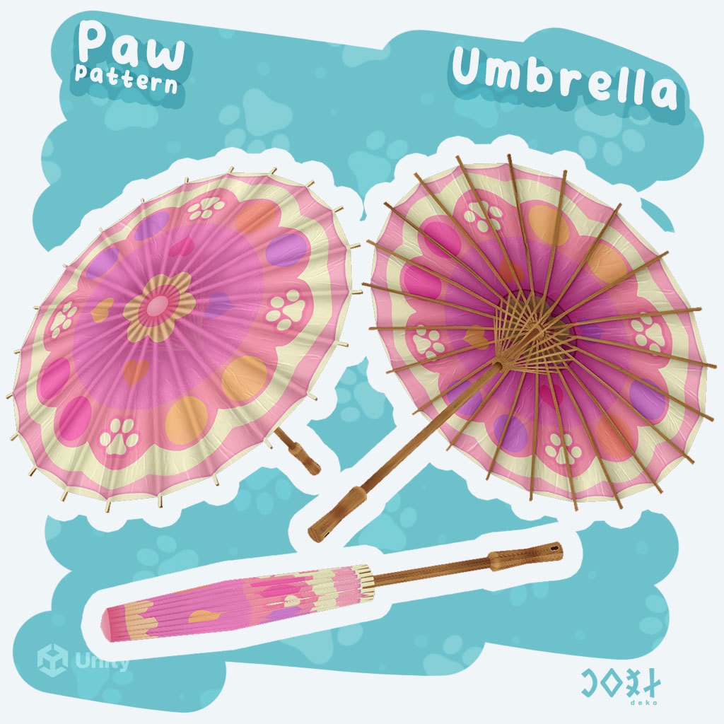 Paw Umbrella - 肉球サンシェード