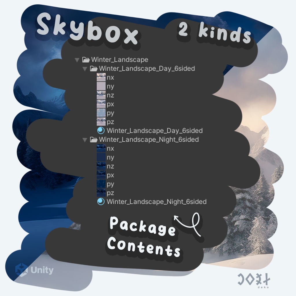 Winter Landscape Skybox - 冬景色