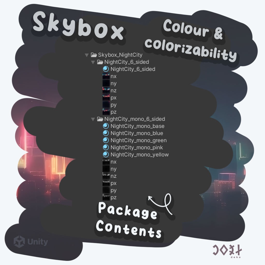 Night City - Skybox - ナイトシティ