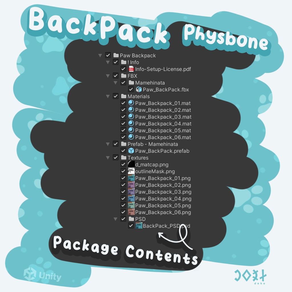 Paw Backpack - バックパック