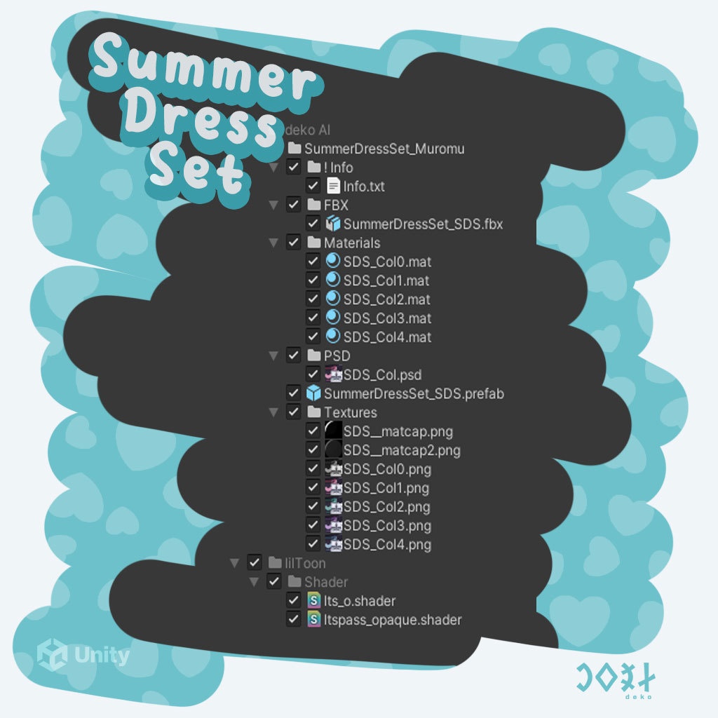 Summer Dress Set - サマードレスセット