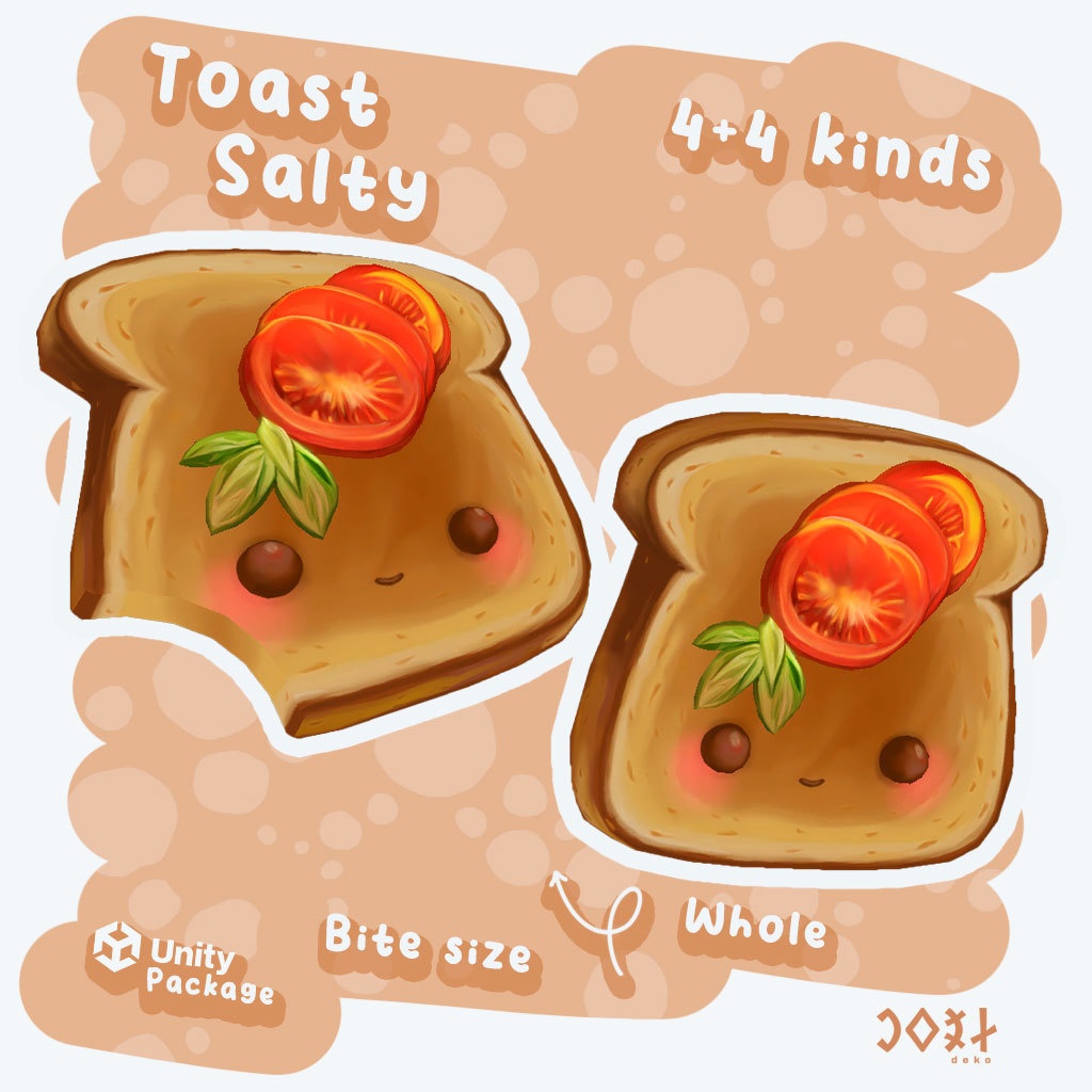 Cute Toast Salty - キュートトースト ソルティ