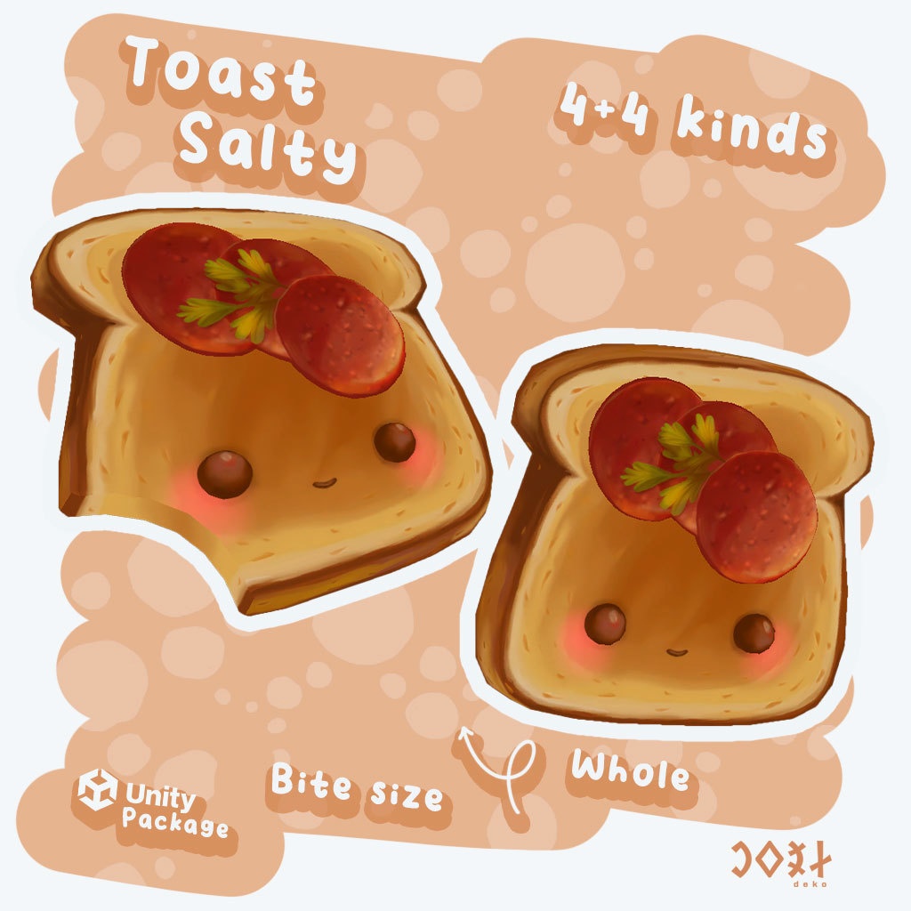 Cute Toast Salty - キュートトースト ソルティ