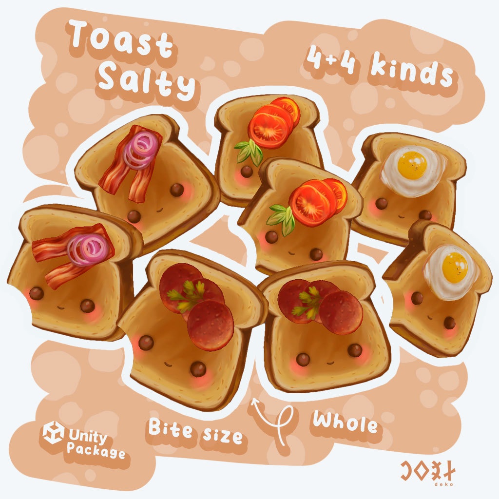 Cute Toast Salty - キュートトースト ソルティ