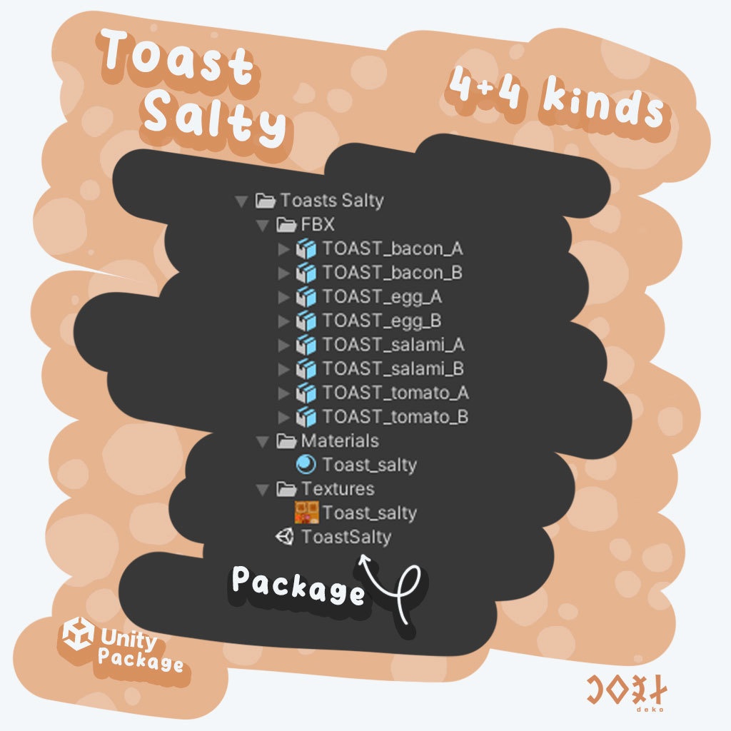 Cute Toast Salty - キュートトースト ソルティ