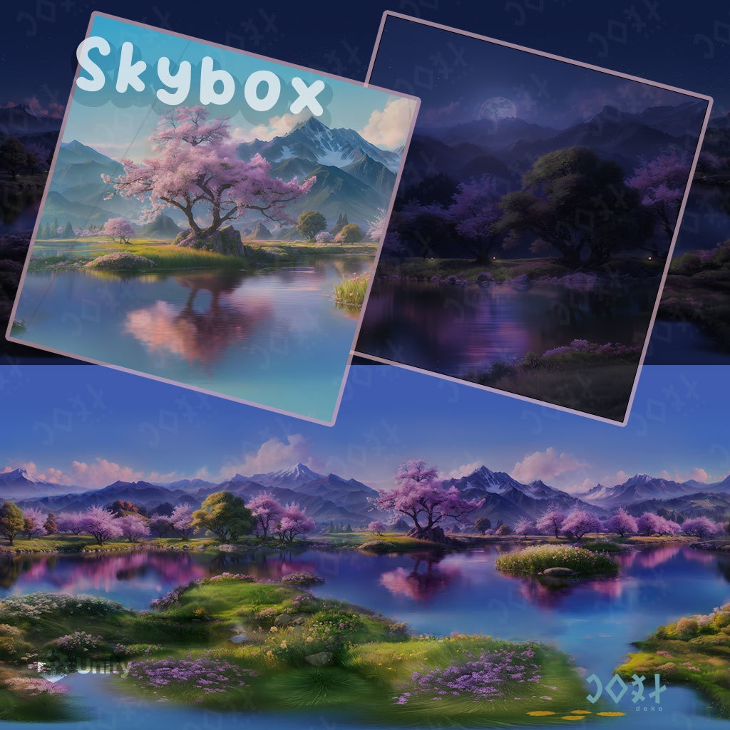 Sakura Landscape - Skybox - 桜の風景