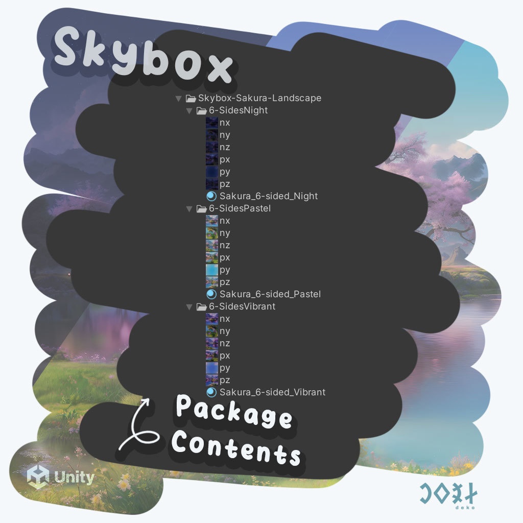 Sakura Landscape - Skybox - 桜の風景