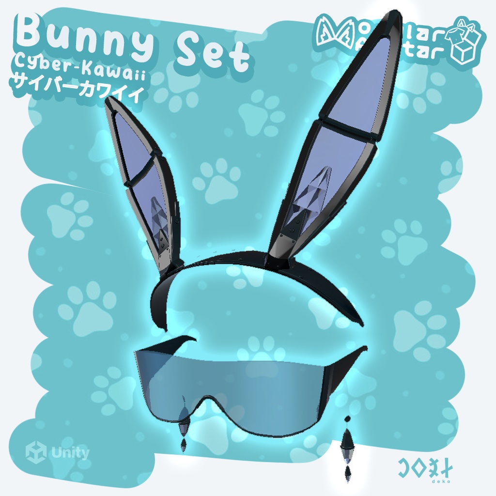 Cyber Kawaii Bunny Set - サイバーカワイイ・バニーセット