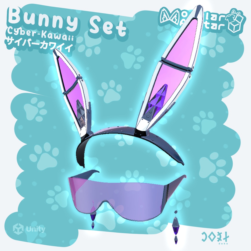 Cyber Kawaii Bunny Set - サイバーカワイイ・バニーセット