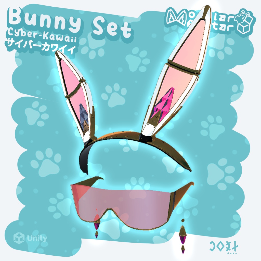 Cyber Kawaii Bunny Set - サイバーカワイイ・バニーセット