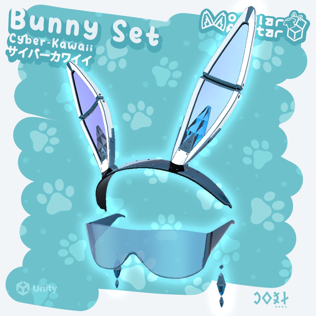 Cyber Kawaii Bunny Set - サイバーカワイイ・バニーセット