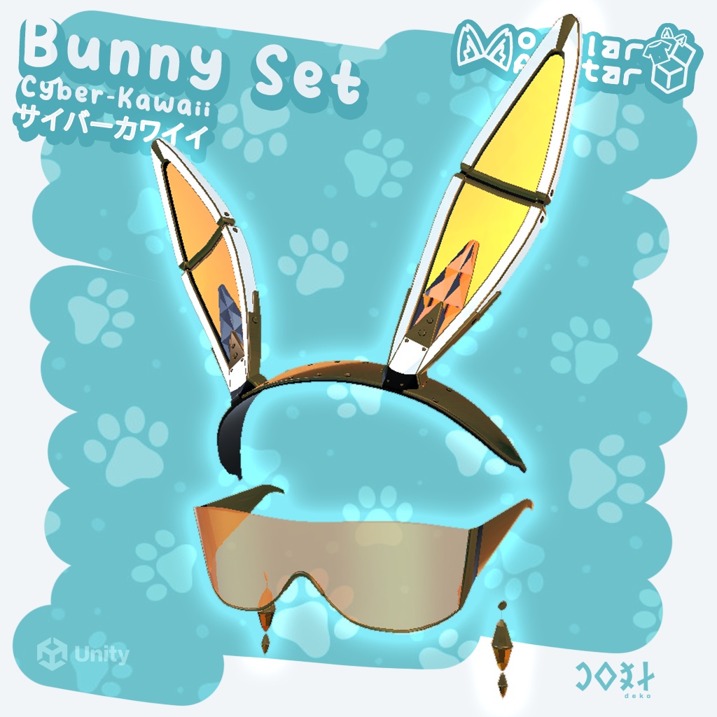 Cyber Kawaii Bunny Set - サイバーカワイイ・バニーセット