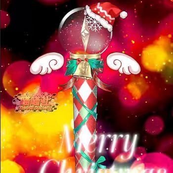 圣诞节麦克风挂饰