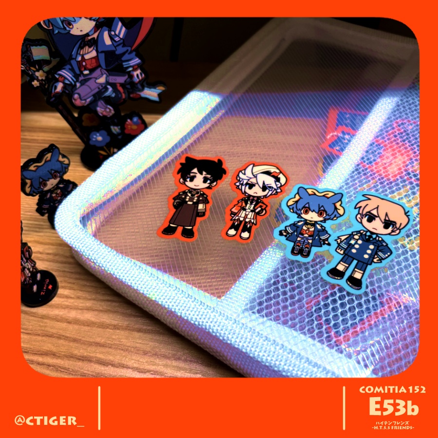 [グロスステッカー]ともだち-メインキャラ -各種