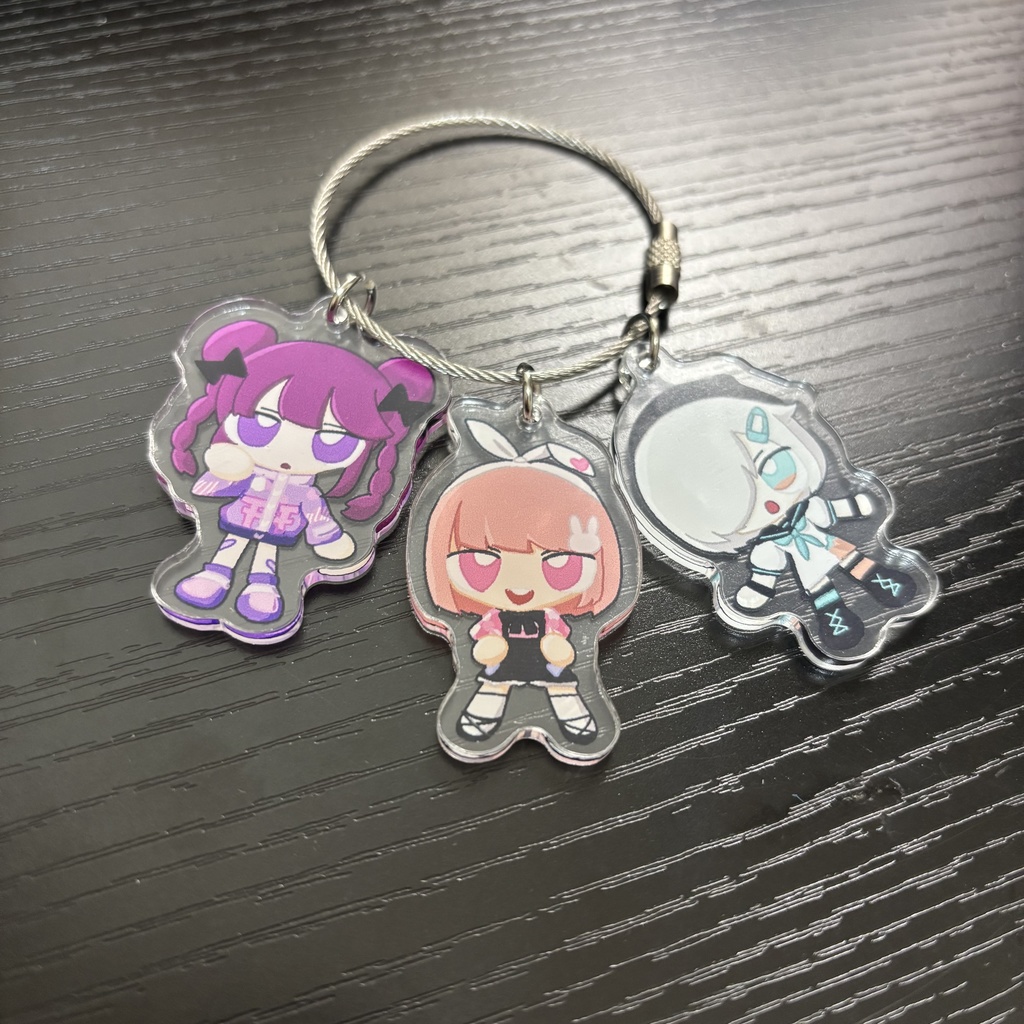 ハラジュクエリア ちっちゃいアクキーセット