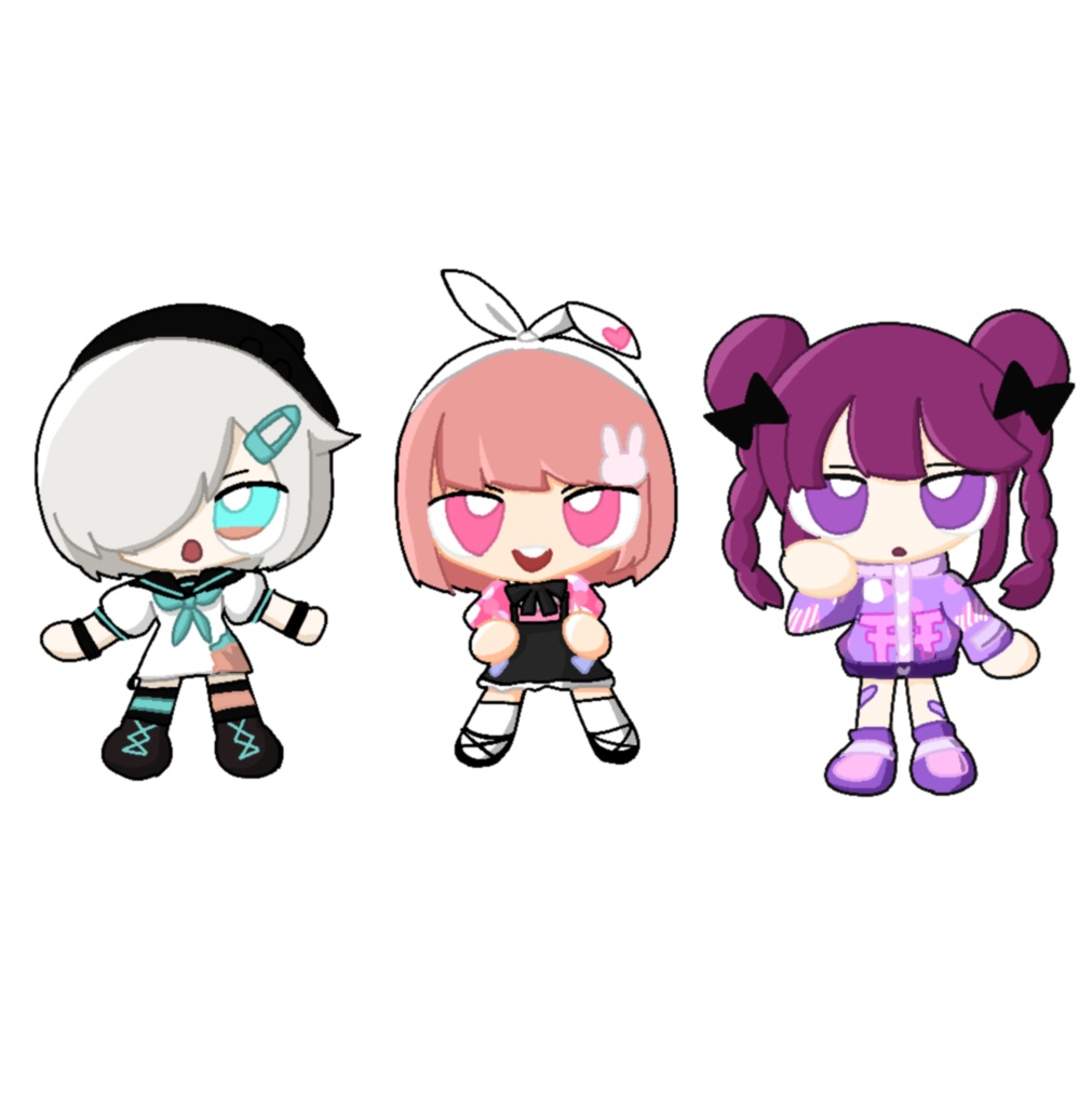 ハラジュクエリア ちっちゃいアクキーセット