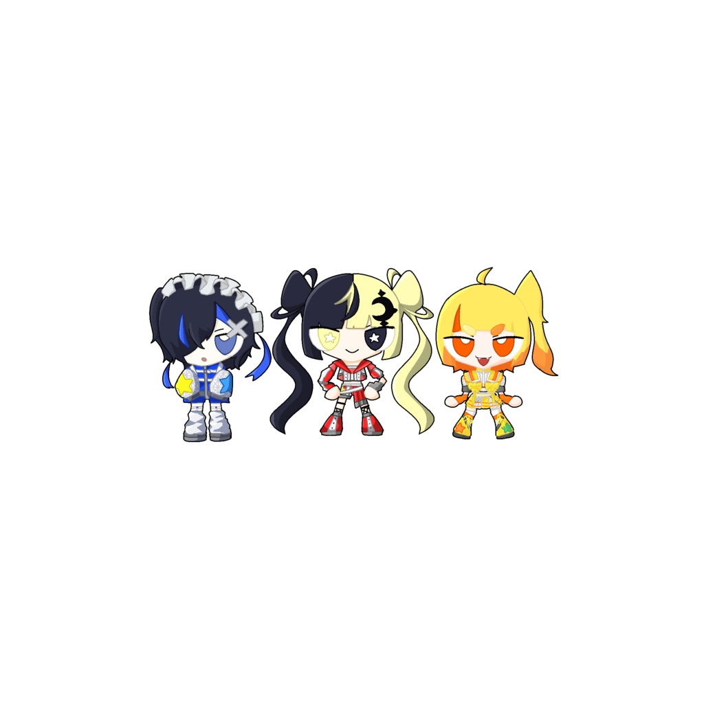 ネオナカノエリア ステッカーセット&ミニ色紙