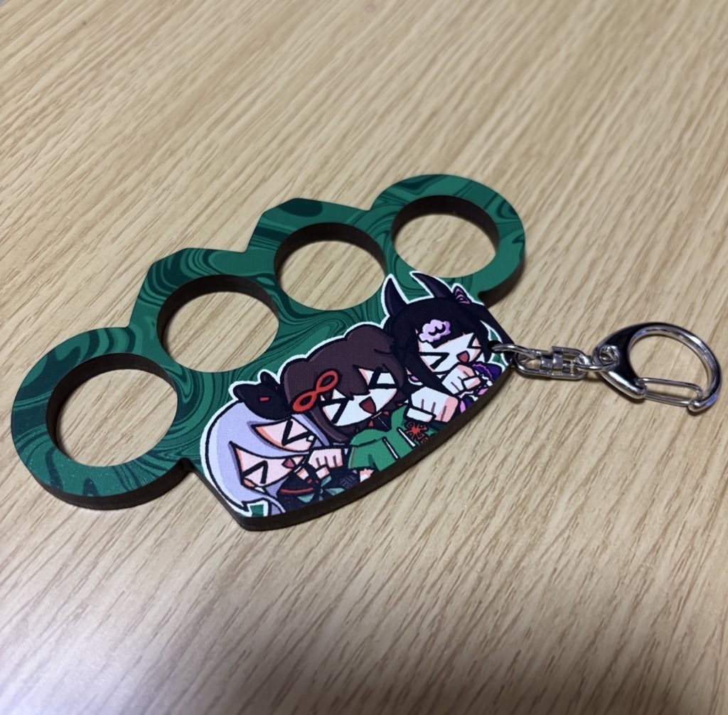 Multi Verse:ステゴロ！《メリケンサック型キーホルダー》