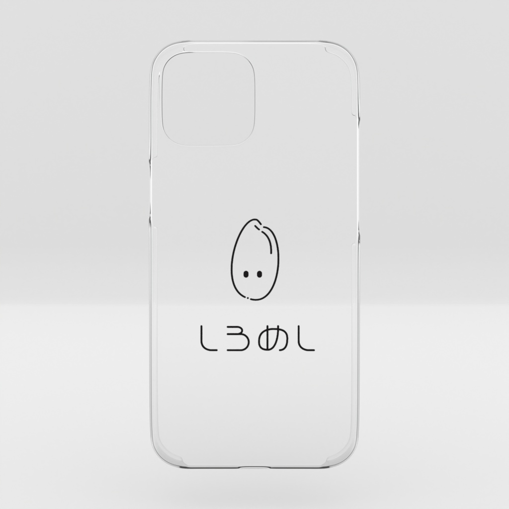 shiromeshi_cleariphonecase