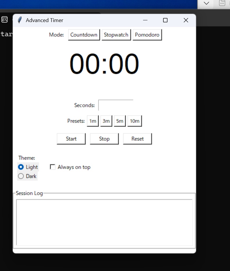 高機能タイマーアプリ（ポモドーロ対応）