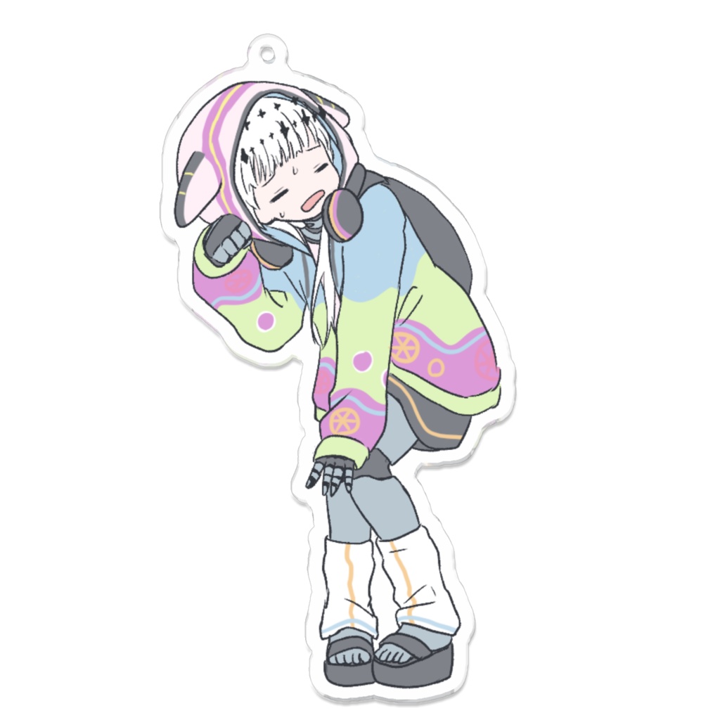 ぽるくらりんアクキー