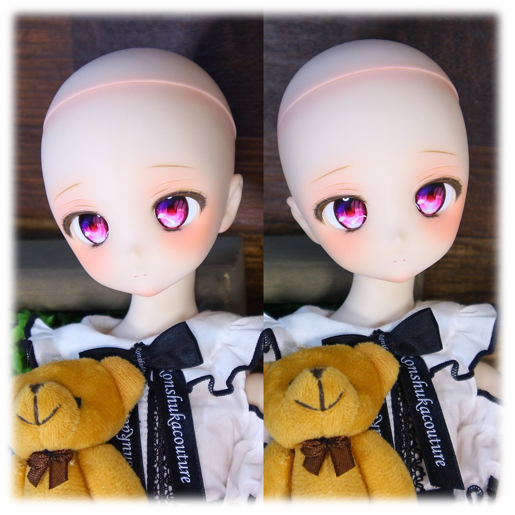 DDH-27 カスタムヘッド セミホワイト肌+ディーラー様製アイ付