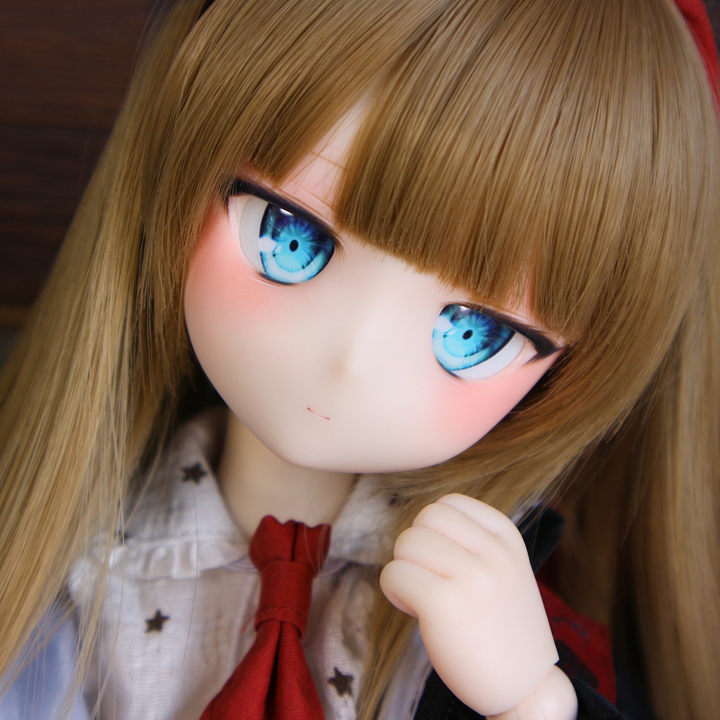 DDH-29 カスタムヘッド セミホワイト肌+ディーラー様製アイ付