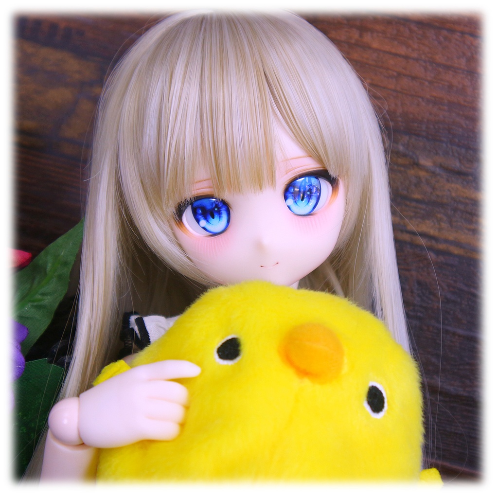 DDH-27 カスタムヘッド セミホワイト肌+ディーラー様製アイ付