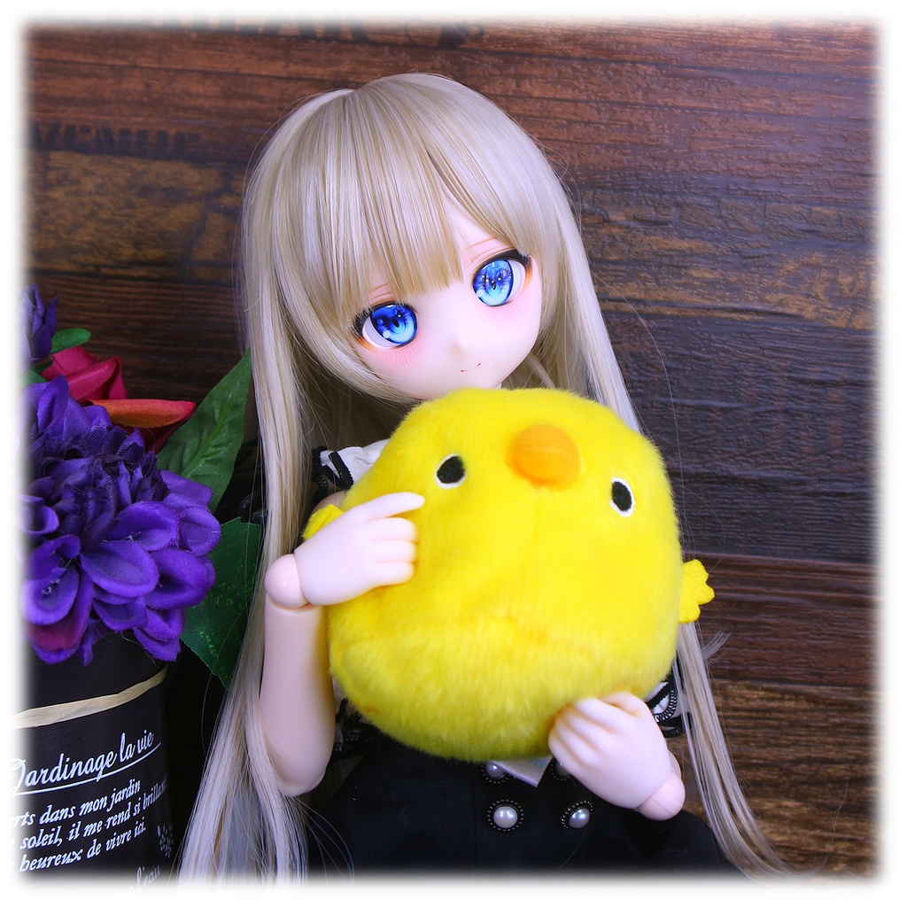 DDH-27 カスタムヘッド セミホワイト肌+ディーラー様製アイ付