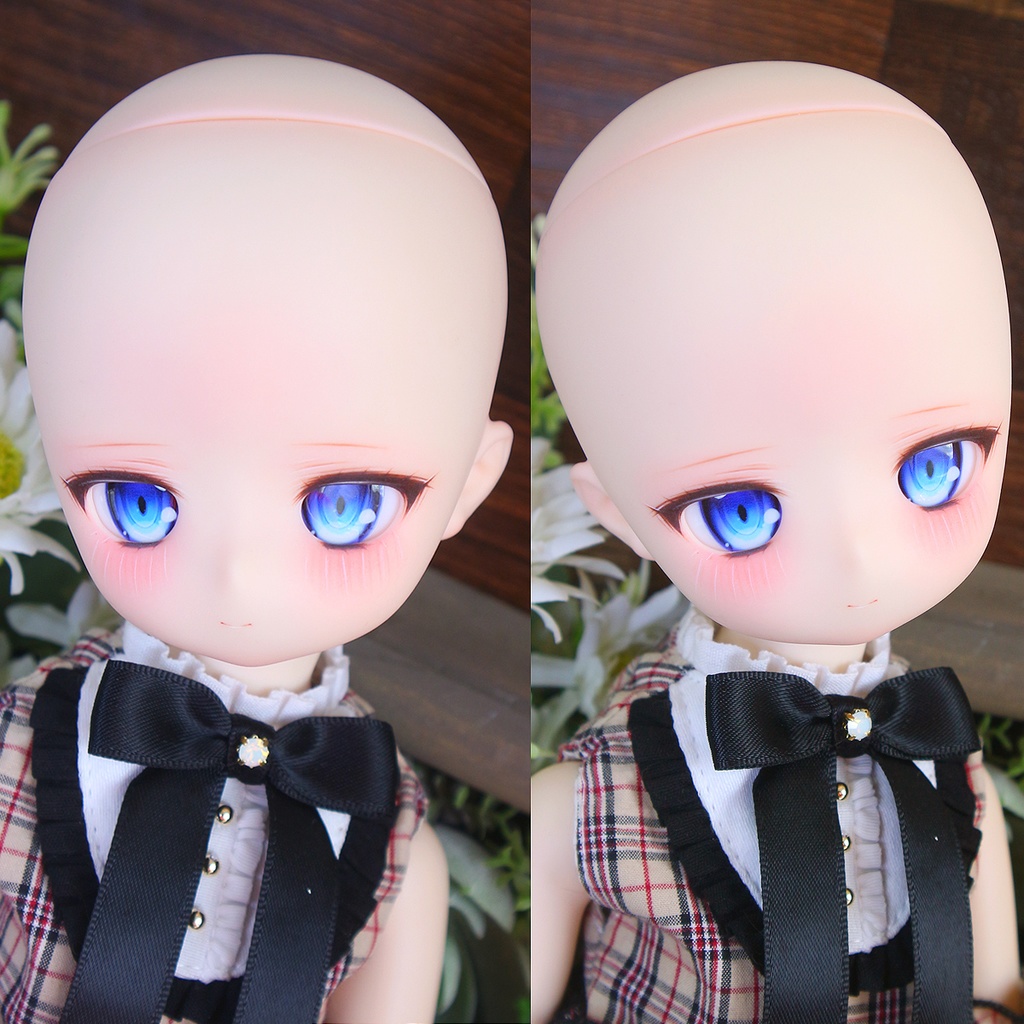 1/4ドールヘッド imomodoll Riika カスタムヘッド クリーム肌+ディーラー様製アイ