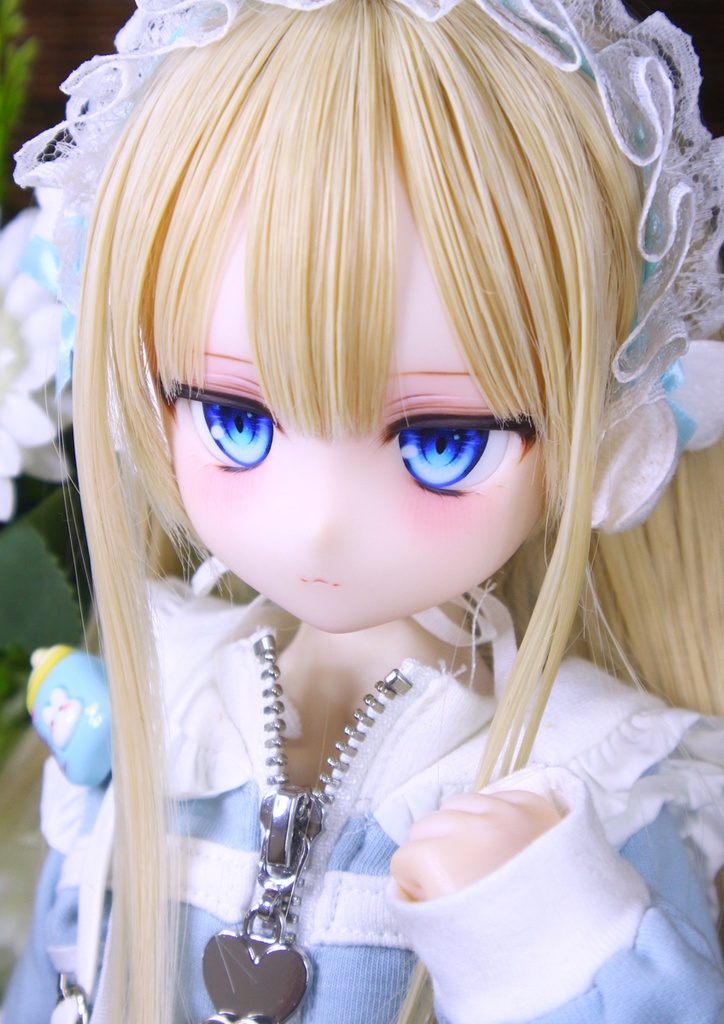 DDH-29 カスタムヘッド セミホワイト肌+ディーラー様製アイ付